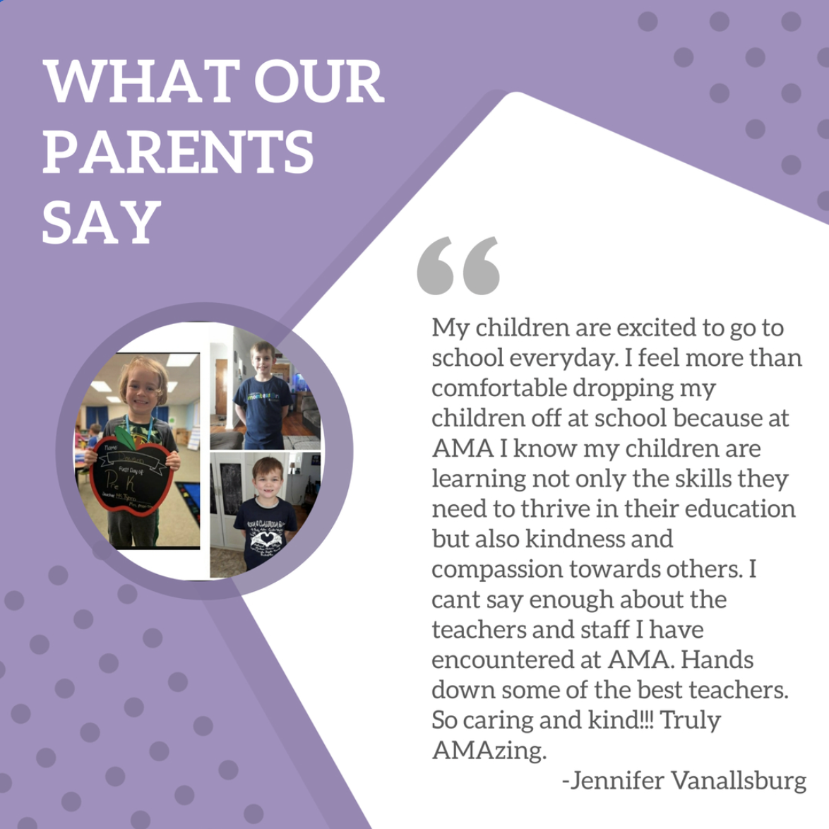 What our parents say